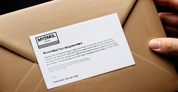 Envoyer courrier : simplifiez vos envois avec mysendingbox