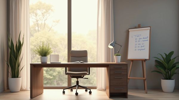 Mobilier de bureau ergonomique pour un espace de travail efficace